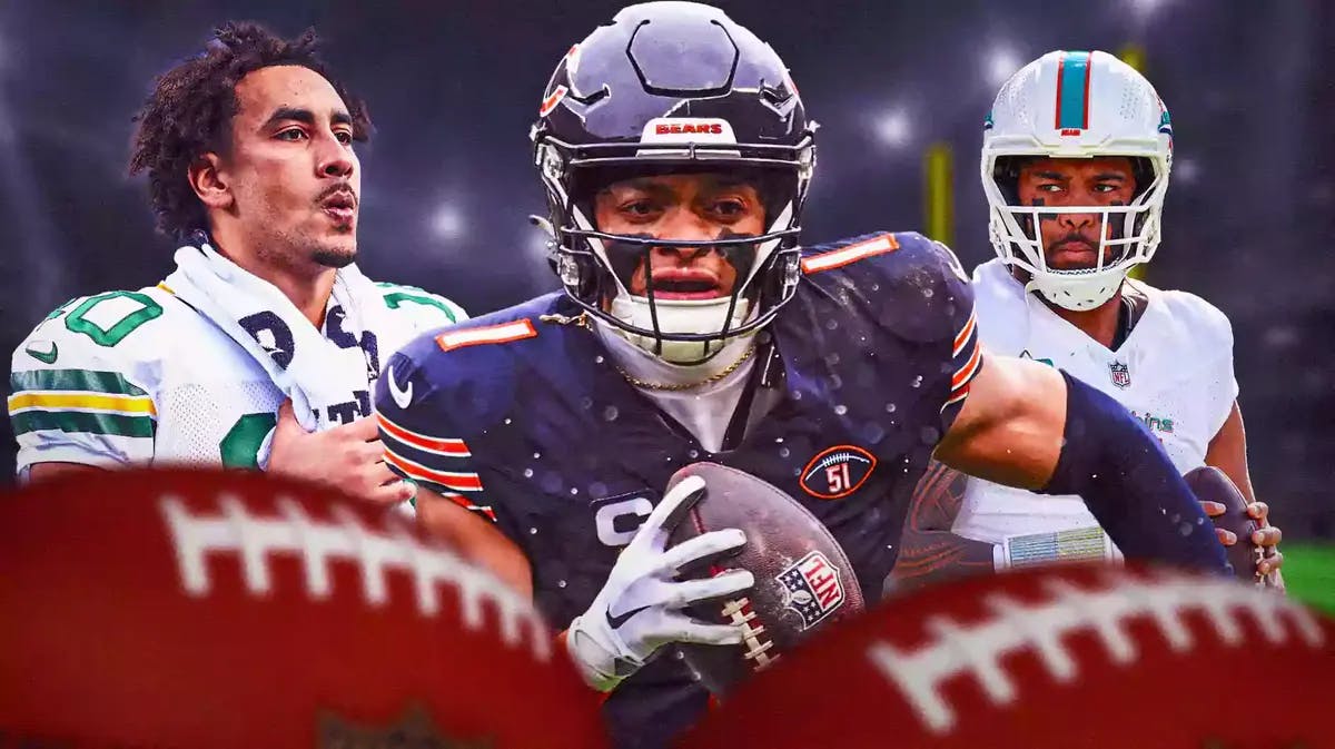 fantasy football QBs to start and sit in Week 18 include Justin Fields, Jordan Love, and Tua Tagovailoa