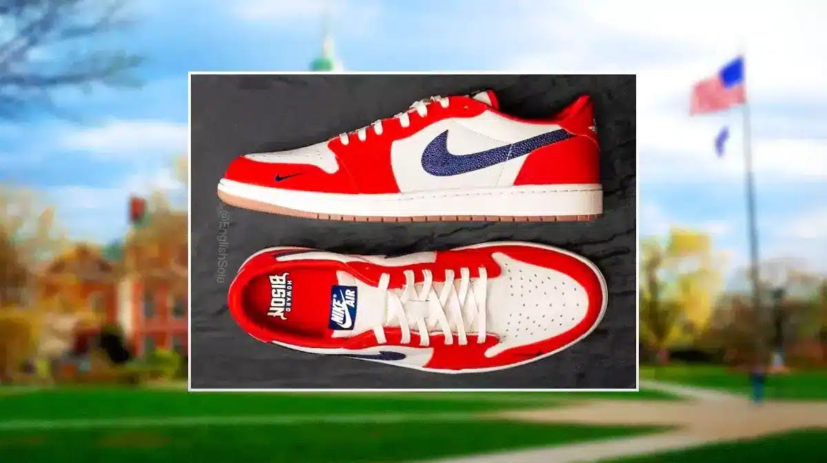 Recent leaks and rumors state that Howard and Jordan Brand are working on a Howard University-inspired Air Jordan 1 Low for later this year
