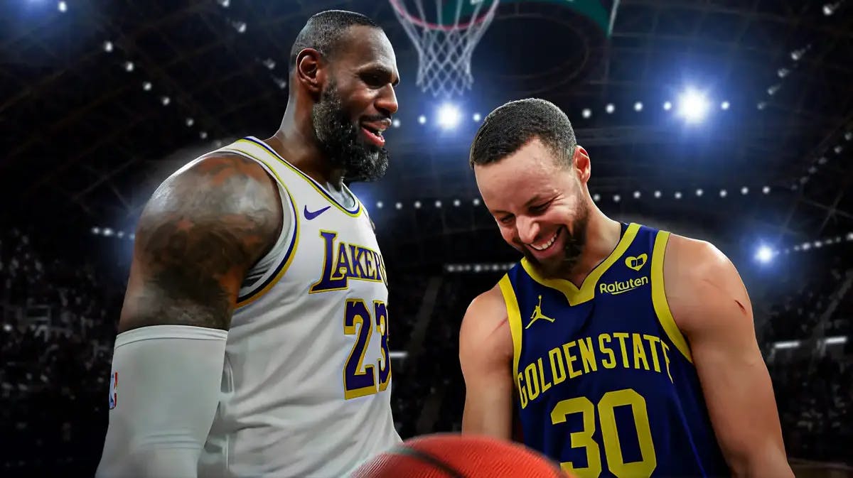 lebron james lakers stephen curry warriors