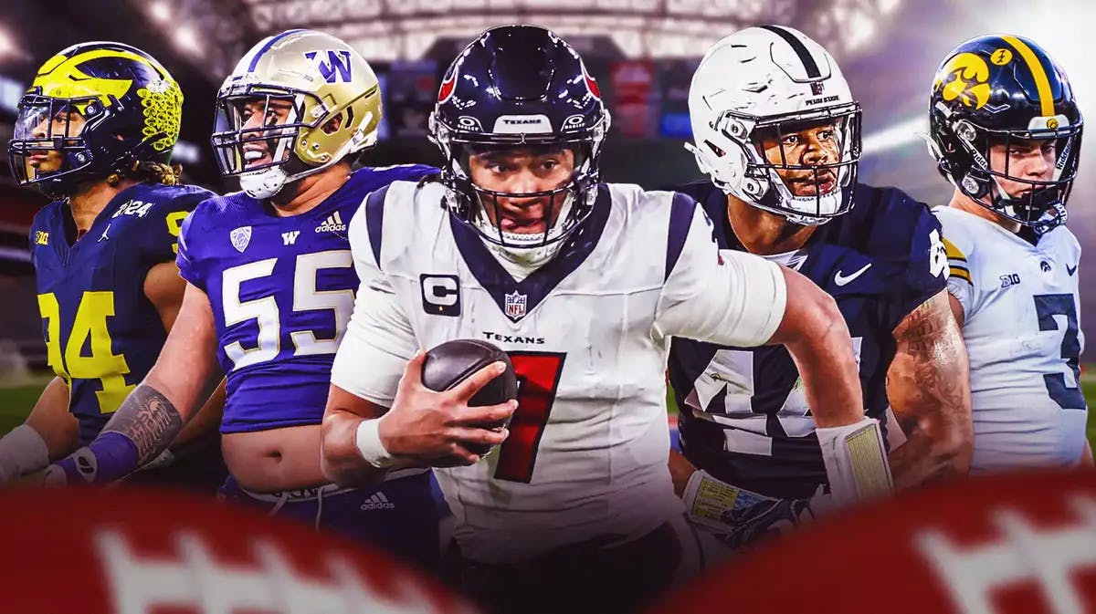 The Texans need some help in the 2024 NFL Draft and these are top four guys to provide it.