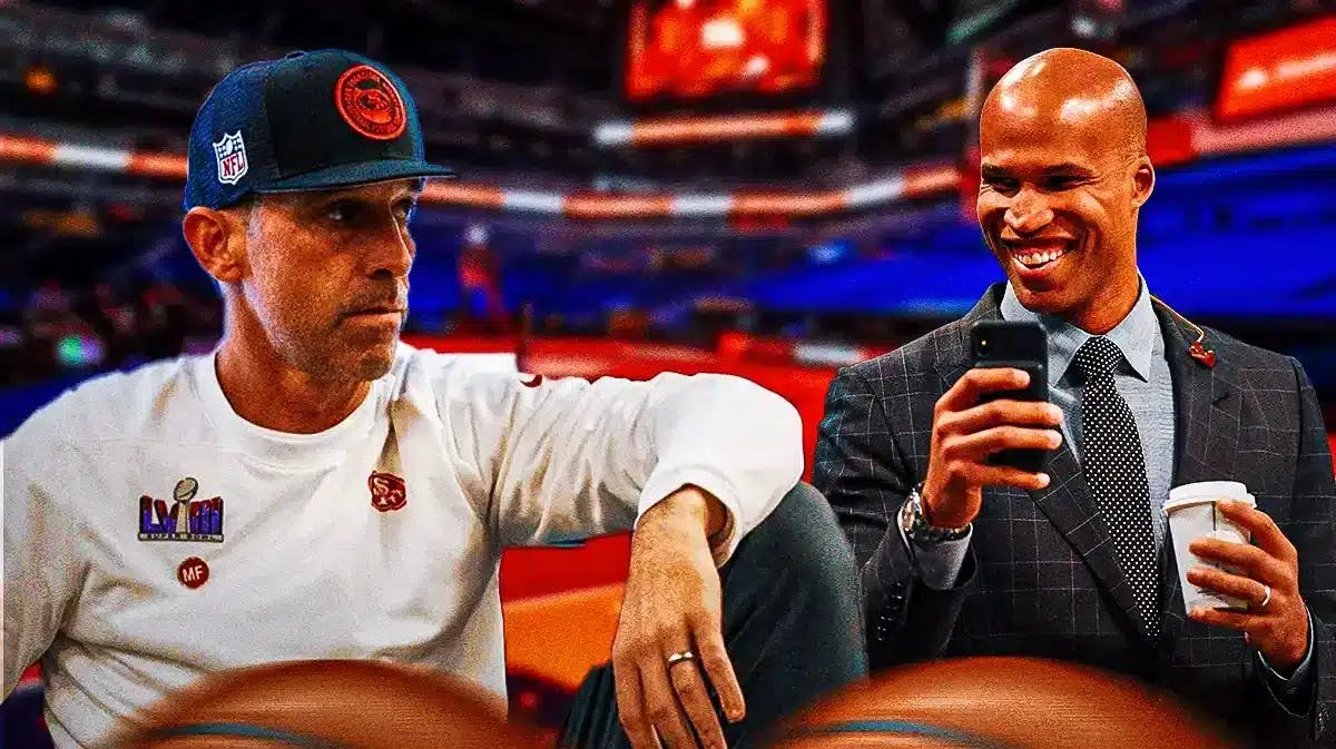 NBA on ESPN color commentator Richard Jefferson threw shade at the 49ers for not knowing the rules during overtime in Super Bowl 58.