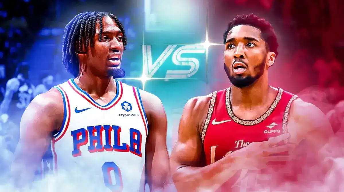 76ers' Tyrese Maxey and Cavs' Donovan Mitchell