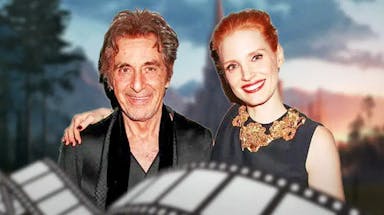 Al Pacino and Jessica Chastain.