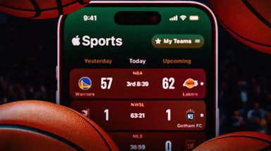 Pic of the new Apple Sports app