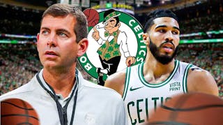 Celtics GM Brad Stevens with Jayson Tatum, NBA Trade Deadline