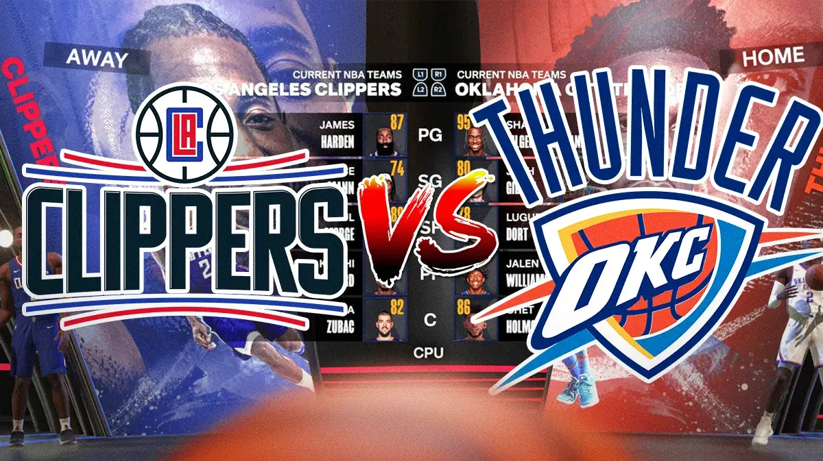 Clippers vs. Thunder Results Simulated With NBA 2K24