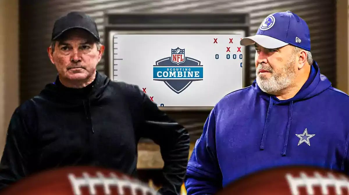 Dallas Cowboys coaches Mike McCarthy and Mike Zimmer will be watching the NFL Draft Combine