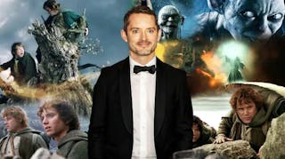Elijah Wood and Lord of the Rings image.