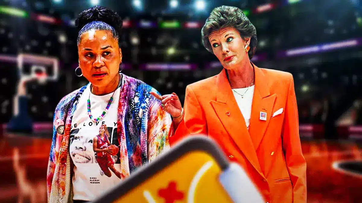 South Carolina women’s basketball coach Dawn Staley, and the late, former Tennessee women’s basketball coach Pat Summitt