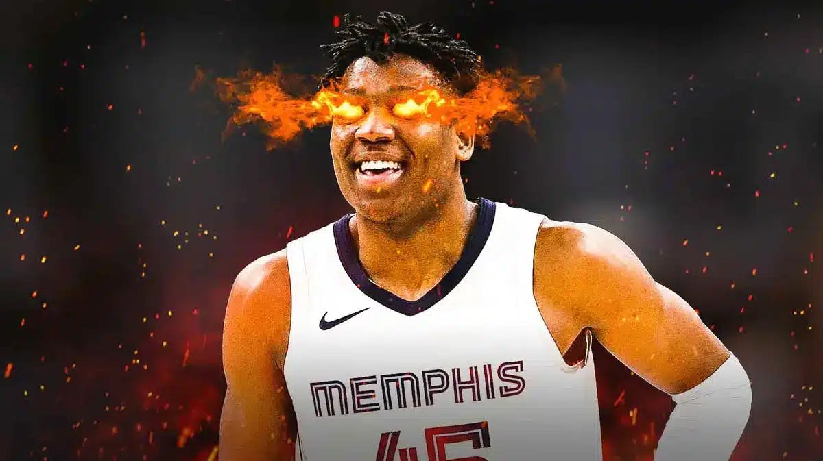 Grizzlies' GG Jackson II with fire in his eyes