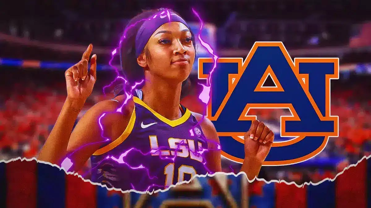 An electrically charged Angel Reese, Auburn basketball