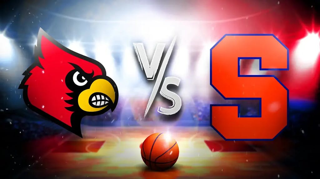 Louisville baskeball vs. Syracuse basketball logos