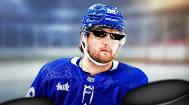 William Nylander (Maple Leafs) with deal with it shades