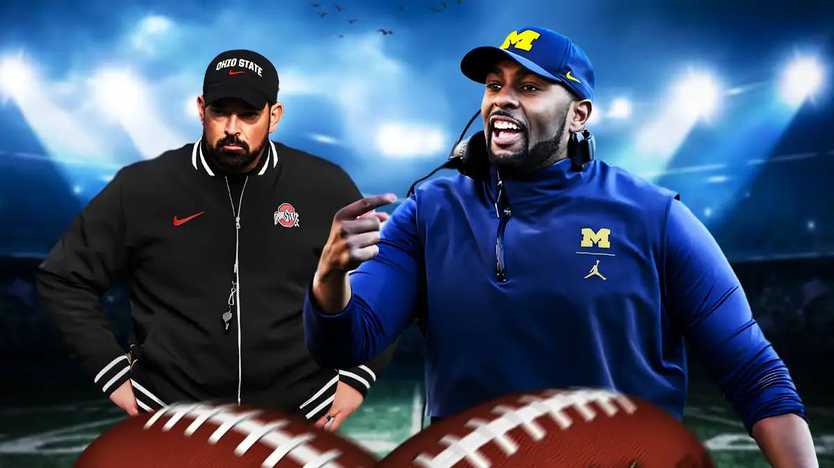 Sherrone Moore and MIchigan have a big matchup with Ohio State football this fall.