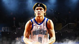 NBA, NBA Dunk Contest, Dunk Contest, NBA All-Star, NBA All-Star weekend, Mac McClung with All-Star court in the background