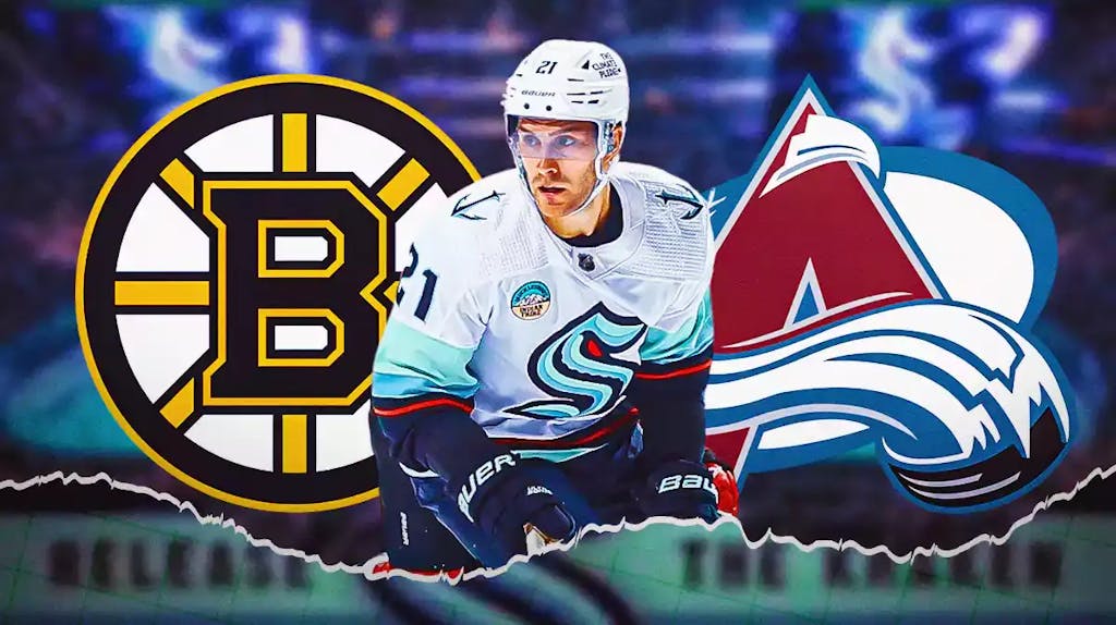 Kraken's Alex Wennberg at the NHL Trade Deadline with the Bruins and Avalanche.