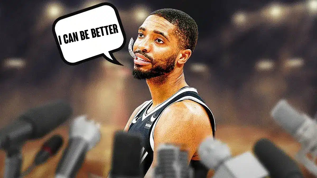 Nets' Mikal Bridges saying "I can be better: