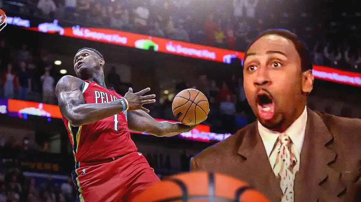 ESPN's Stephen A. Smith yelling about New Orleans Pelicans forward Zion Williamson