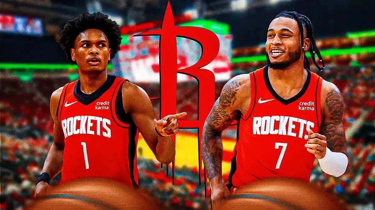 Rockets rookies Amen Thompson and Cam Whitmore