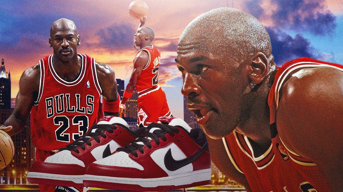 Nike SB Dunk Low Chicago Michael Jordan Chicago Skyline