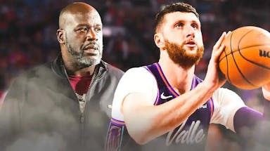 Suns center Jusuf Nurkic and Shaquille O'Neal