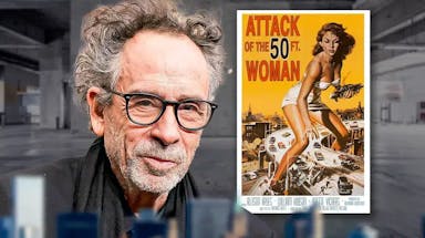 Tim Burton, Attack of the 50 Foot Woman poster