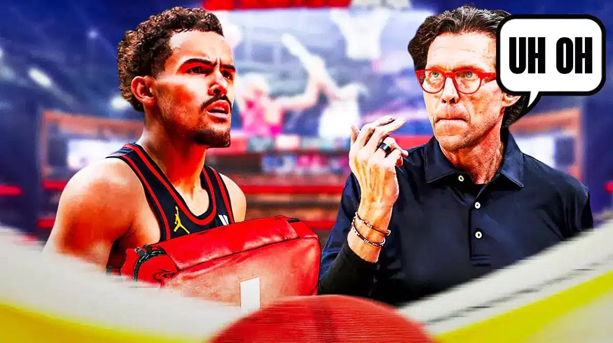 Hawks' Trae Young and Quin Snyder