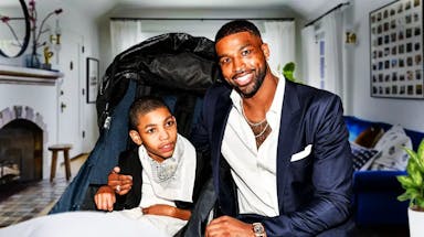 Tristan Thompson and his brother Amari