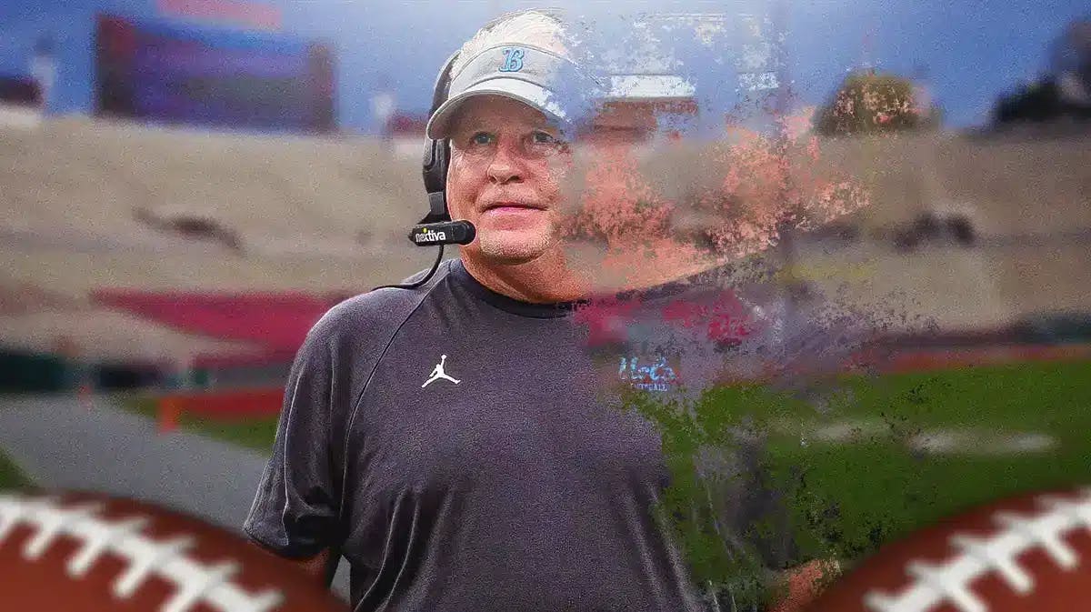 Former UCLA football coach Chip Kelly fading away at Rose Bowl Stadium
