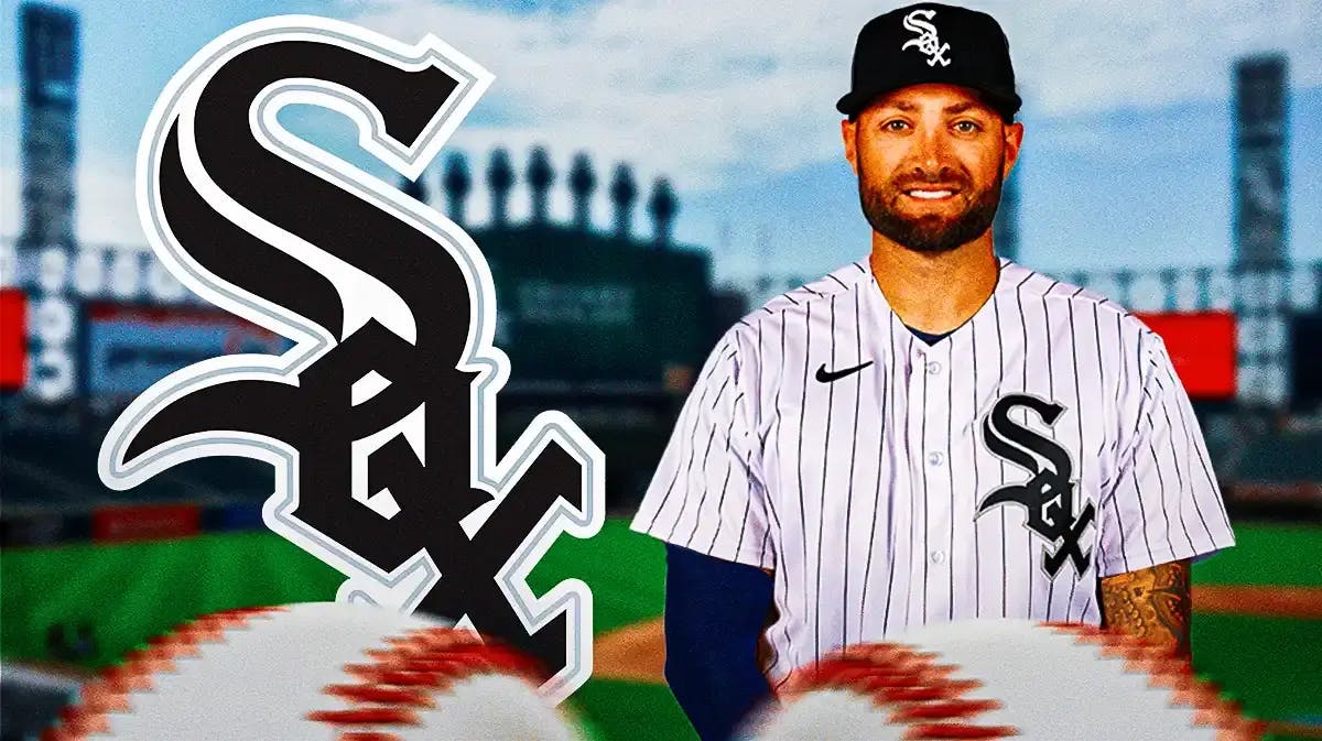 Kevin Pillar in white sox jersey.