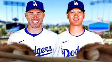 Dodgers' Freddie Freeman and Shohei Ohtani
