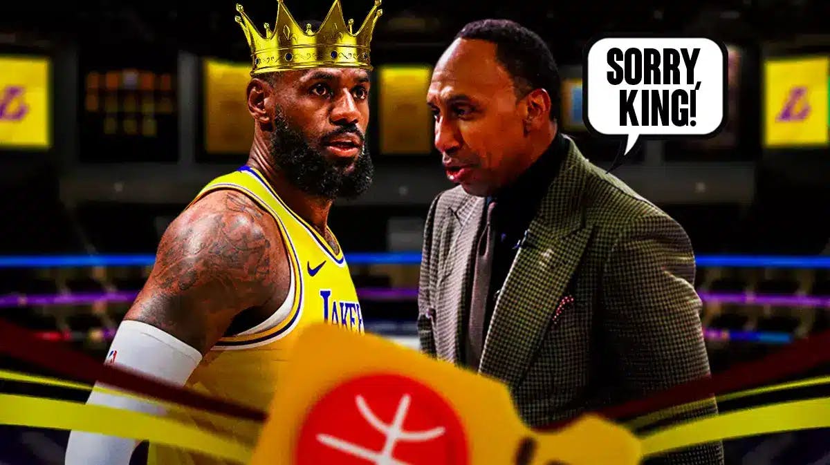 Stephen A. Smith and the King, LeBron James