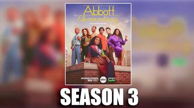 Abbot Elementary season 3 poster