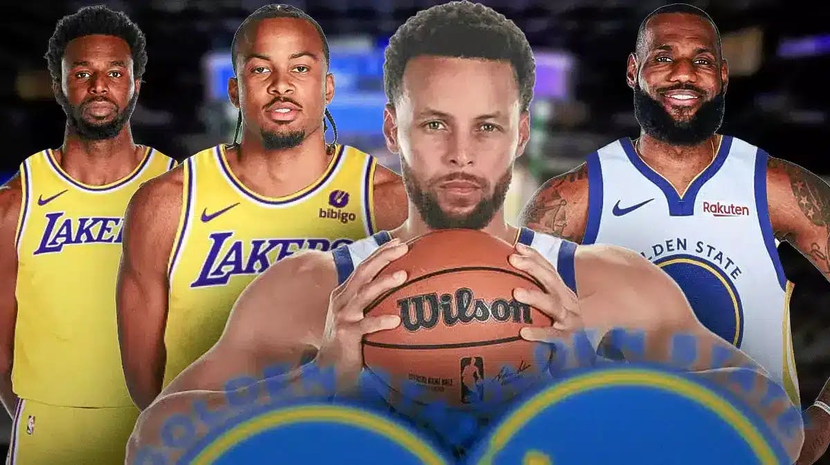 Warriors, Lakers, LeBron James, Stephen Curry, Andrew Wiggins, Moses Moody