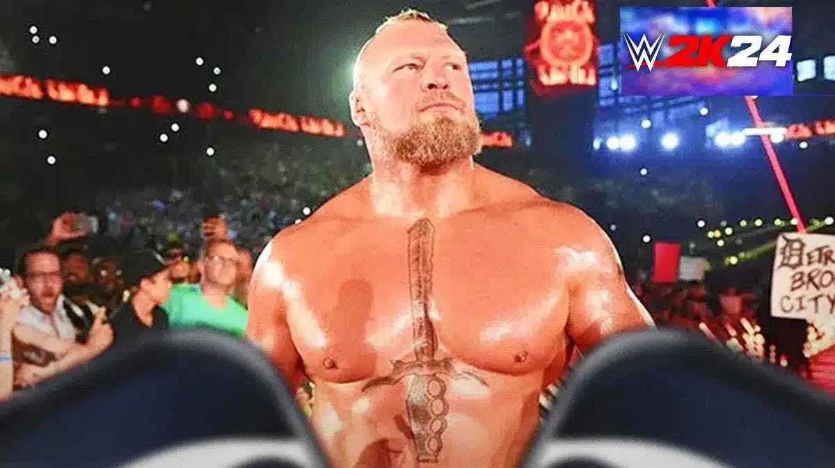 Brock Lesnar's Removal In WWE SuperCard Sparks Speculation For WWE 2K24 Roster