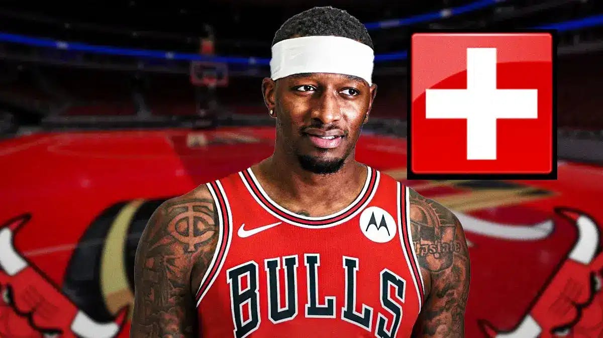 Bulls' Torrey Craig with injury symbol