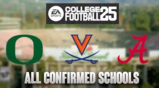 EA Sports College Football 25 All Confirmed Schools So Far