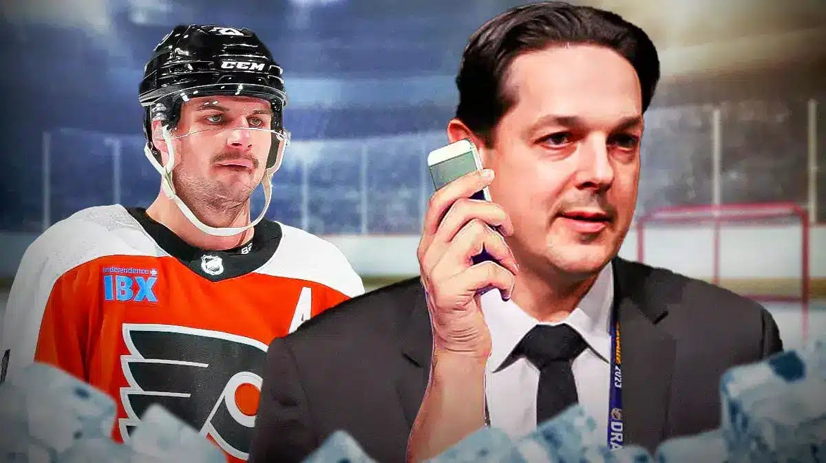 Flyers GM and center Scott Laughton