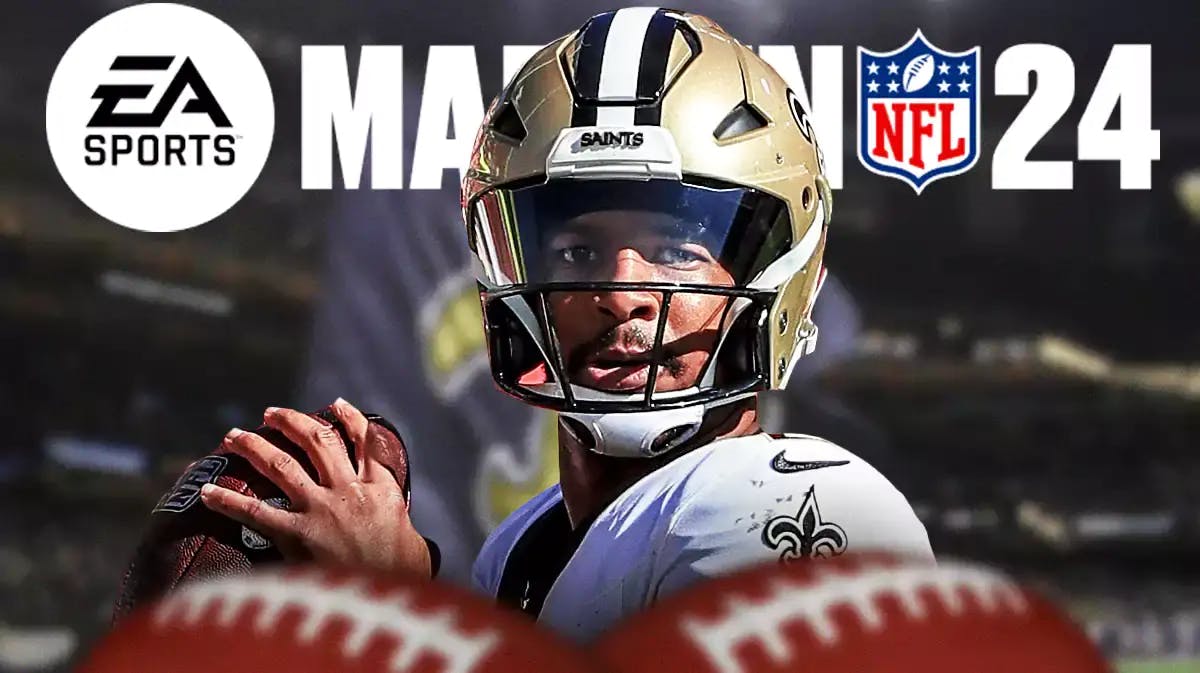 Jameis Winston (Saints) as the cover of Madden NFL 24