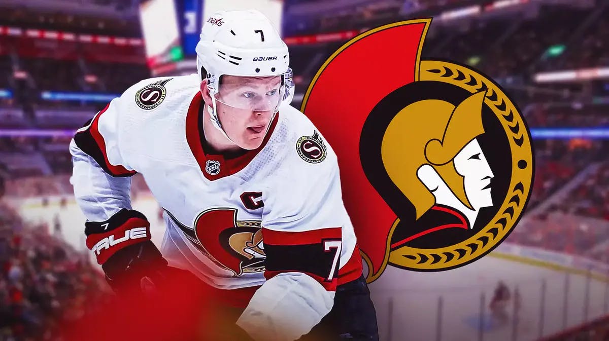 Brady Tkachuk trade rumors being shut down by the Senators GM at the NHL Trade Deadline.