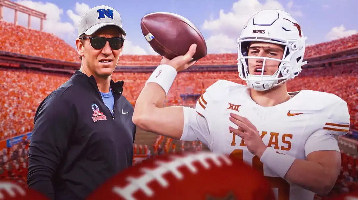 Texas football's Arch Manning got a take on future possibilities from Eli.