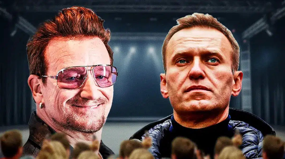 Bono and Alexei Nvalny.