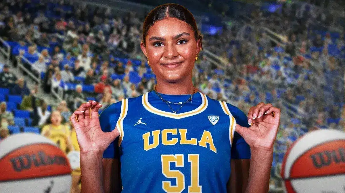 UCLA women's basketball player Lauren Betts