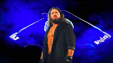 WWE 2K24 Ratings Reveal AJ Styles in black over titantron