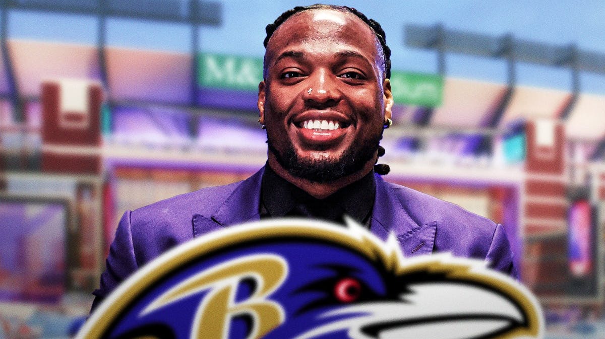 New Ravens running back Derrick Henry wore a purple suit that has a deeper meaning to him, as he shared on NFL Network.