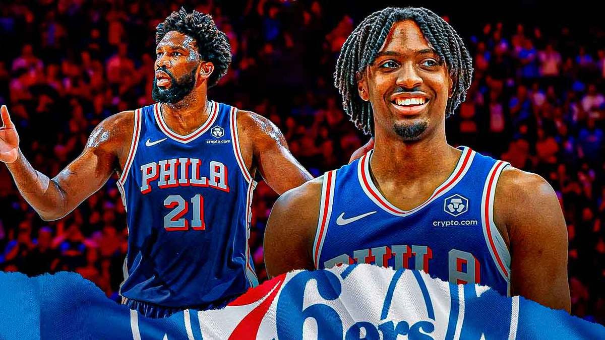 76ers' Joel Embiid and Tyrese Maxey