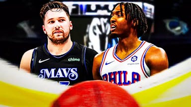 Mavs' Luka Doncic and 76ers' Tyrese Maxey