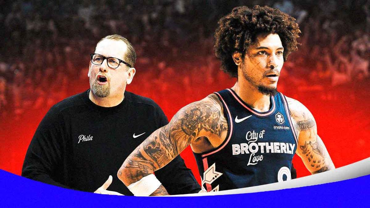 76ers' Nick Nurse and Kelly Oubre Jr