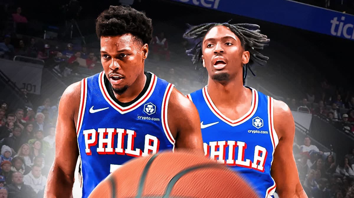 76ers' Kyle Lowry and Tyrese Maxey