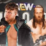 Will Ospreay next to Bryan Danielson with the AEW Dynasty logo as the background.